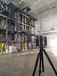 3D сканирование производственного участка в Липецкой области